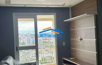 Apartamento 2 quartos sendo 1 suíte,1 vaga de garagem - quitauna/osasco