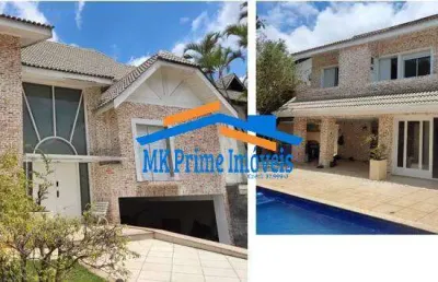 Casa à venda e locação com 550m², 4 quartos - residencial 5 - alphaville