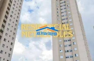 Apartamento 74m² com 2 quartos sendo 1 suíte no cond. metrópoles