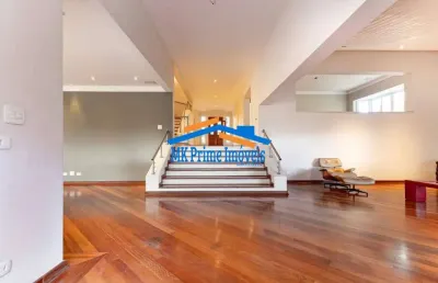 Casa em cond. fechado - morumbi - 4 suítes - próximo clube paineiras
