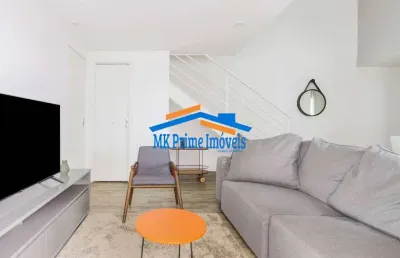 Apartamento  duplex - equipado e decorado - brooklin