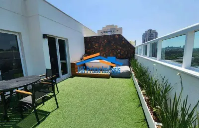Cobertura com 2 dormitórios à venda, 147 m² por r$ 1.799.000,00 -alphaville