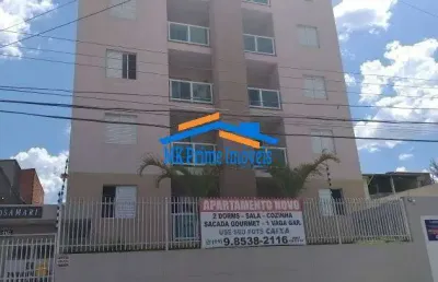 Apartamento com 2 dormitórios e sacada gourmet - centro de jandira.