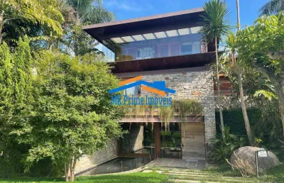 Mansão de luxo com arquitetura exclusiva - residencial tamboré 01.
