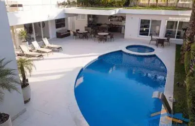Linda residência com 800 m², 5 suítes - lorian boulevard - osasco.