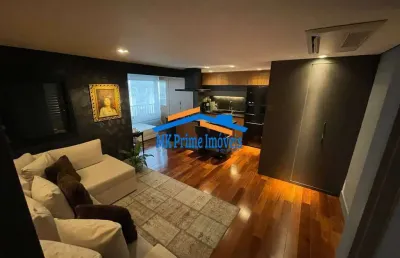 Linda cobertura penthouse no brás, com 123m² mobiliado, 1suite.