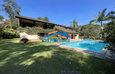 Linda casa em condomínio 6747m² com 5 suítes na granja viana!