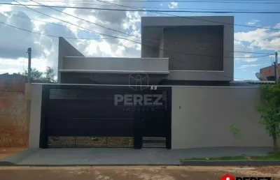 Casa com 3 quartos à venda na Travessa do Café Primorosa, Vila Manoel Taveira, Campo Grande