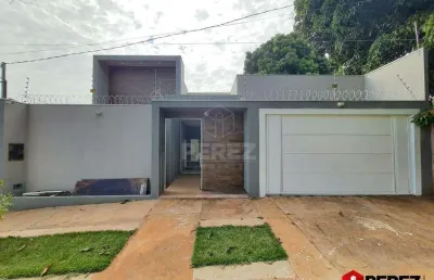 Casa com 3 quartos à venda na Rua Pinto D'Água, Recanto dos Pássaros, Campo Grande
