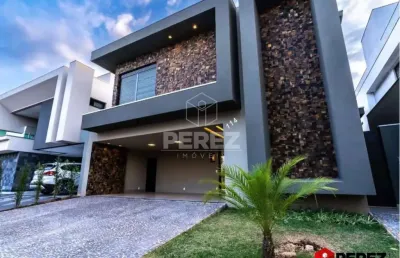 Casa em condomínio fechado com 3 quartos à venda na Rua João de Guarai, Parque Residencial Damha IV, Campo Grande