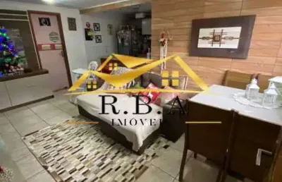 Cobertura com 4 quartos à venda na rua barão, praça seca, rio de janeiro, 134 m2 por r$ 270.000