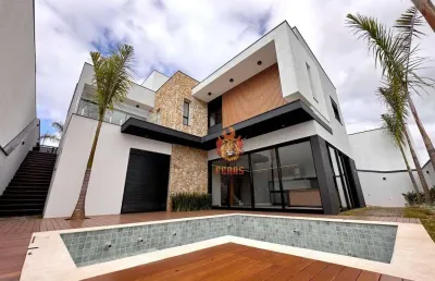 Casa com 4 dormitórios à venda, 312 m² por r$ 2.950.000,00 - alphaville - votorantim/sp