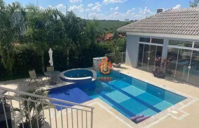 Casa com 3 dormitórios à venda, 372 m² por r$ 1.490.000,00 - caguaçu - sorocaba/sp