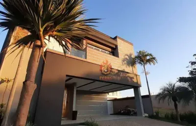 Casa com 6 dormitórios à venda, 400 m² por r$ 3.500.000,00 - alphaville nova esplanada - votorantim/sp