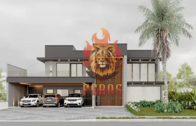 Casa à venda de alto padrão com 750m² no condomínio fazenda alta vista