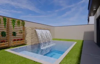 Linda  casa térrea  com 3 dormitórios sendo  1 suítes e 3 banheiros à venda, 165 m²  no bairro  portal ville  jardins  em  boituva - sp