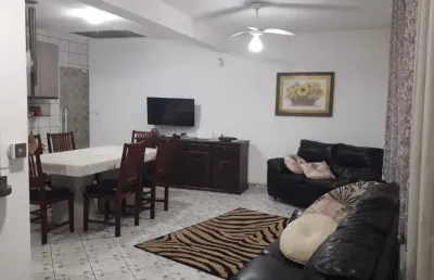 Linda  casa térrea  com 3 dormitórios sendo  1 suítes e 3 banheiros à venda, 188 m²  no balneário itaoca  em  mongaguá - sp
