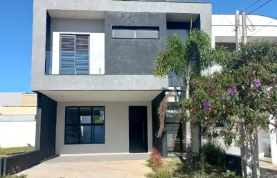 Lindo casa térrea de  185m² à venda no excelente  condomínio  fechado terra de são francisco em  sorocaba- sp.