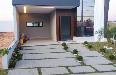 Lindo casa térrea de  152m² à venda no excelente  condomínio  fechado gran reserve em  indaiatuba- sp.