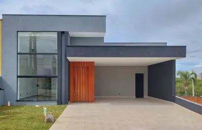Lindo casa térrea de  180m² à venda no excelente  condomínio  fechado ibiti reserva em  sorocaba- sp.