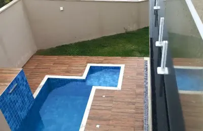 Lindo sobrado em condomínio fechado solares resort com 265m2  de área construída em  boituva - sp.