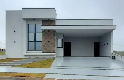 Linda casa térrea de  210m² à venda no excelente  condomínio  fechado evidencia em  indaiatuba- sp.