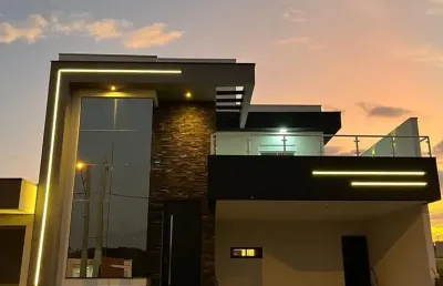 Lindo sobrado  de  194m² à venda no excelente  condomínio  fechado evidencia  em  indaiatuba- sp.