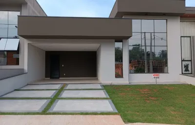 Linda casa térrea de 215m² de área construída e terreno de 332m2, á venda no condomínio  fechado piemonte em indaiatuba- sp.