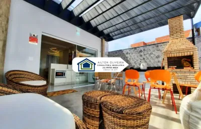 Linda casa térrea com 138m2 de área construída, e terreno de 250m2 no portal ville  primaveras ll em  boituva - sp.