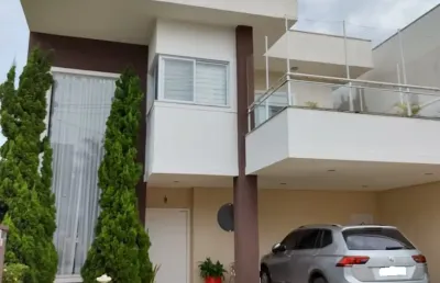 Lindo sobrado de 340m² de área construída, e terreno de  330m2, à venda no excelente condomínio fechado ibiti royal park - sorocaba - sp.