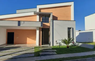 Linda casa térrea de 260m² de área construída, e terreno de 250m2, à venda no excelente condomínio fechado ibiti royal park - sorocaba - sp.