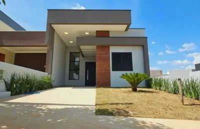Linda térrea de 107m² de área construída, e terreno de 154m2, à venda no excelente condomínio fechado jardim - sorocaba - sp.