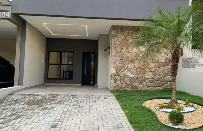 Linda casa térrea de 100m² de área construída, à venda no excelente condomínio villagio ipanema - sorocaba - sp