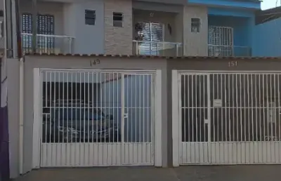 Linda casa/sobrado à venda com 115m² na jardim  monções em santo andré - sp