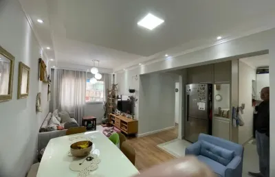 Lindo apartamento de 58m² á venda, no condomínio espanha samarco, no bairro independência em são bernardo do campo - sp