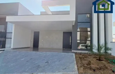 Linda casa térrea de 197m² com 03 suítes à venda no excelente condomínio renascence - sorocaba - sp