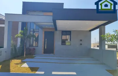 Linda casa térrea de 115m² à venda no excelente condomínio fechado horto florestal villagio- sorocaba - sp.