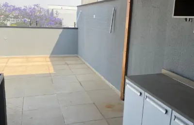 Linda cobertura á venda de 92m² com 02 dormitórios, no bairro santa maria - santo andré - sp.