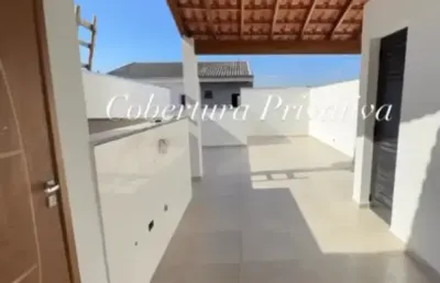 Linda cobertura á venda de 86m² com 02 dormitórios, no jardim alvorada - santo andré - sp.