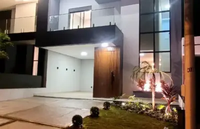 Lindo sobrado de 210m² à venda no excelente condomínio fechado gran reserve em indaiatuba- sp.
