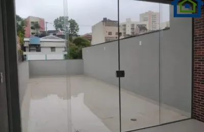 Linda cobertura á venda de 100m² com 02 dormitórios, na vila alice - santo andré - sp.