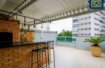 Linda cobertura á venda de 106m² com 02 dormitórios, no vila gilda - santo andré - sp.