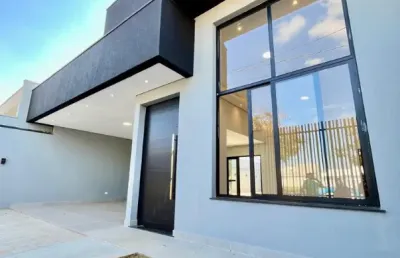Linda casa térrea de 157m², e terreno 250m², no bairro portal ville  jardins  em boituva- sp.