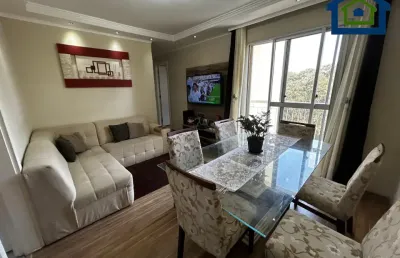 Lindo apartamento de 60m² á venda, no condomínio bosque dos pássaros, no planalto em são bernardo do campo - sp