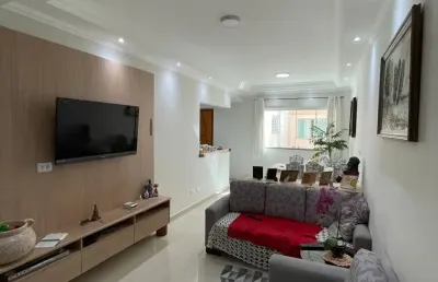 Lindo apartamento de 80m² á venda com 03 dormitórios sendo 01 suíte, no bairro assunção em são bernardo do campo - sp.