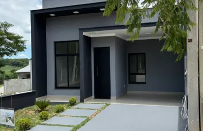 Linda casa térrea de 100m² à venda no excelente condomínio fechado villagio ipanema i- sorocaba - sp.