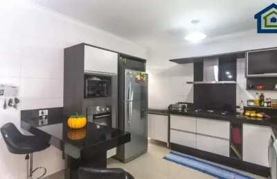 Lindo sobrado à venda com 167m² de área construída no bairro assunção em são bernardo do campo - sp