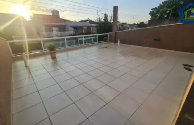 Lindo sobrado de 224m² de área construída, com 04 dormitório sendo 03 suítes, no campestre - santo andré