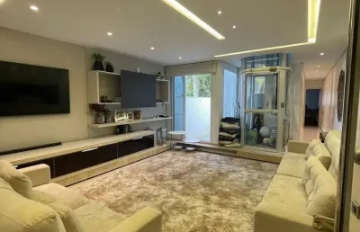Linda cobertura á venda de  220m² com 03 dormitórios sendo 01 suítes planejadas, no bairro campestre - santo andré - sp.