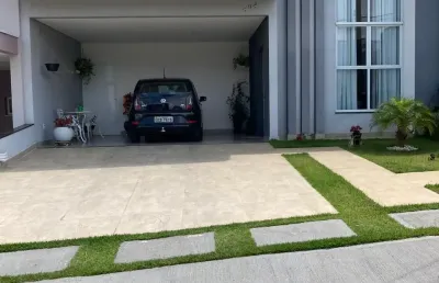 Linda casa térrea de 140m² e terreno de 213m², à venda no excelente condomínio fechado gran reserve em indaiatuba- sp.